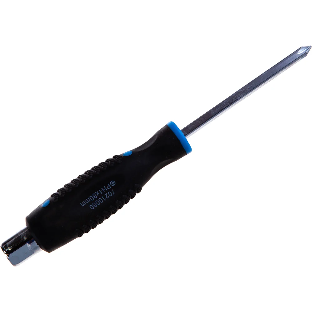 Крестовая силовая магнитная отвертка Forsage Profi S2 F-70210080(28229)