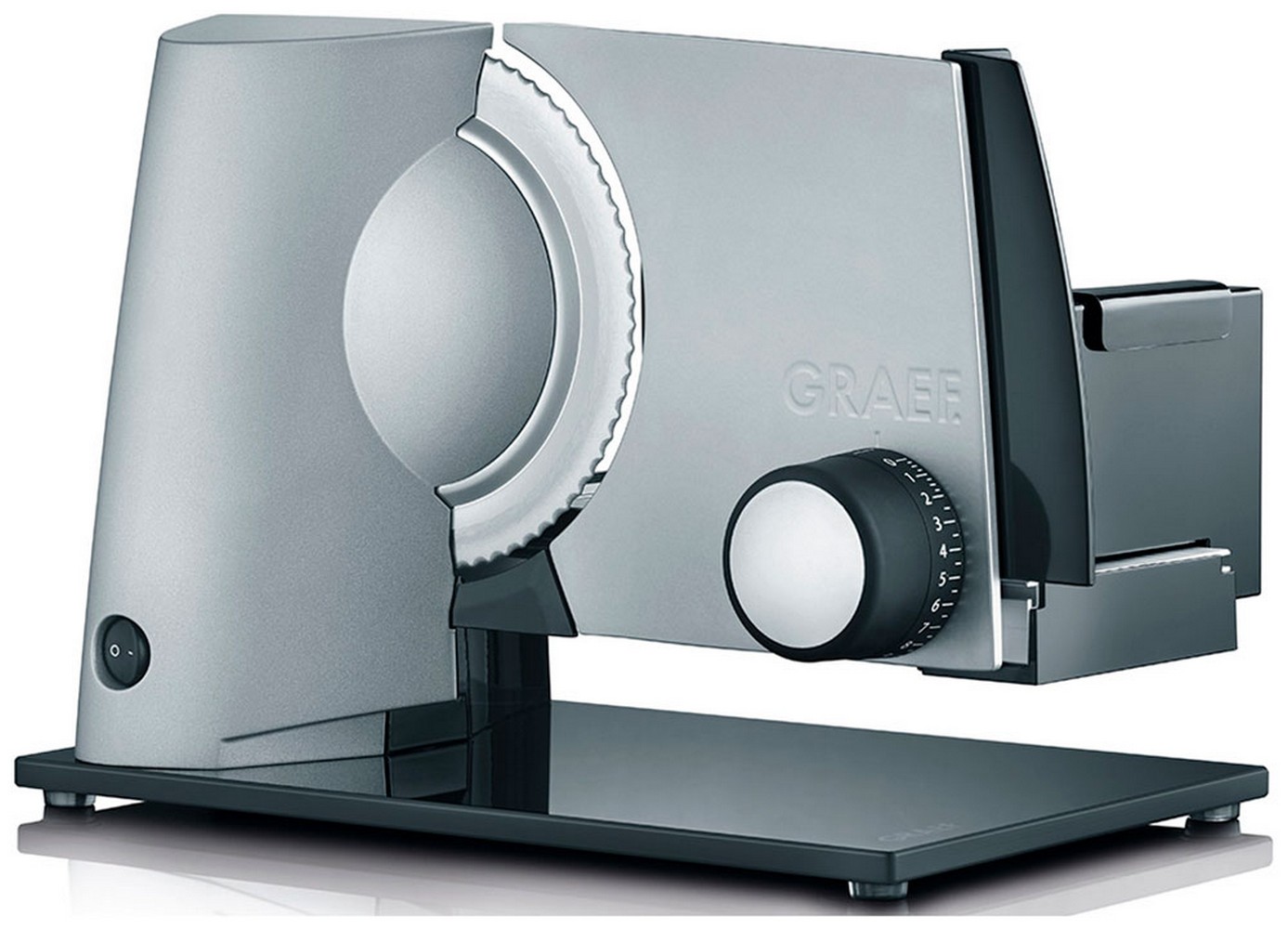 Ломтерезка Graef SKS 321 silber, нержавеющая сталь, мощность 170 Вт