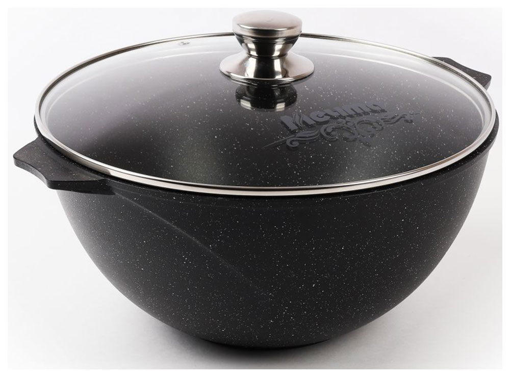 Казан для плова Мечта Гранит Black, 7 л (57802)