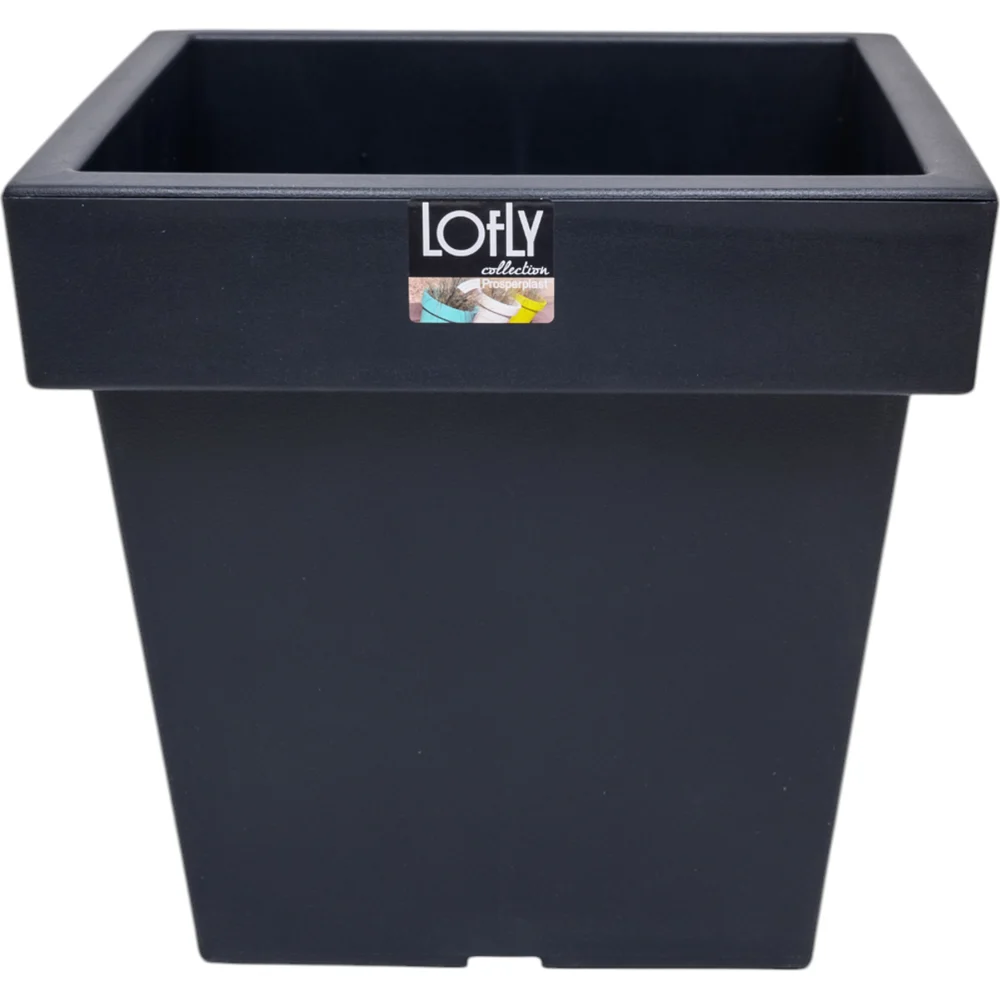 Кашпо Prosperplast DLOFL300 S433 LOFLY Square Low 071832