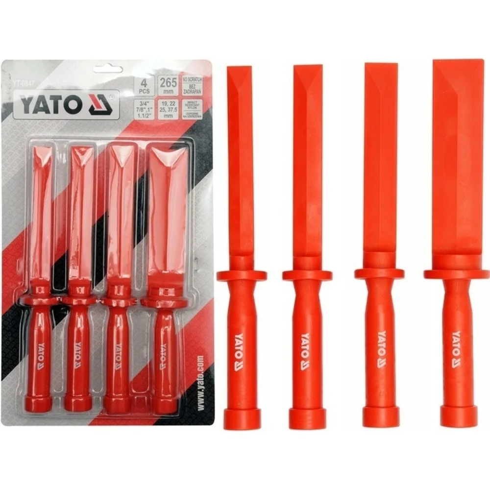 Набор пластмассовых шаберов YATO YT-0847