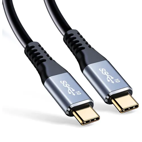 Кабель PREMIER PD100W/USB 3.1Gen2/4K, USB Type-C (m) - USB Type-C (m), 1м, 5A, черный [pcg5916-1.0]