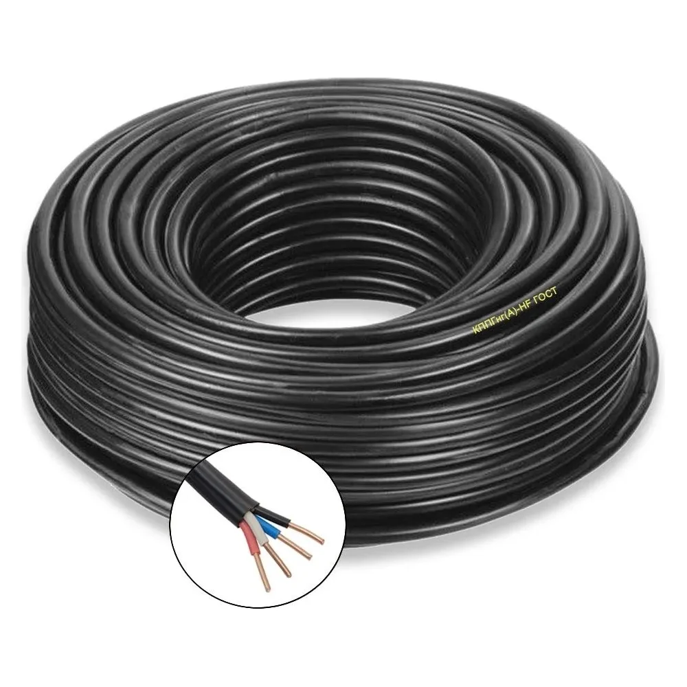 Контрольный кабель ПРОВОДНИК кппгнг(a)-hf 4x1.5 мм2, 150м OZ66559L150