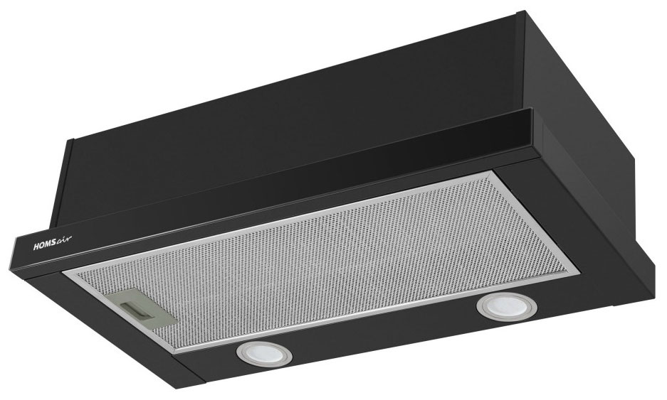Вытяжка Homsair FLAT 60 Glass черный