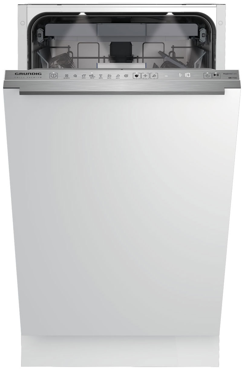 Встраиваемая посудомоечная машина Grundig GSVP4051Q, 45 см, 10 комплектов