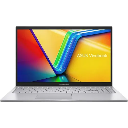 Ноутбук ASUS Vivobook 15 X1504VA-BQ4056, 15.6", IPS, Intel Core 5 120U 1.4ГГц, 10-ядерный, 16ГБ DDR4, 512ГБ SSD, Intel Graphics, без операционной системы, серебристый [90nb13y2-m02ft0]