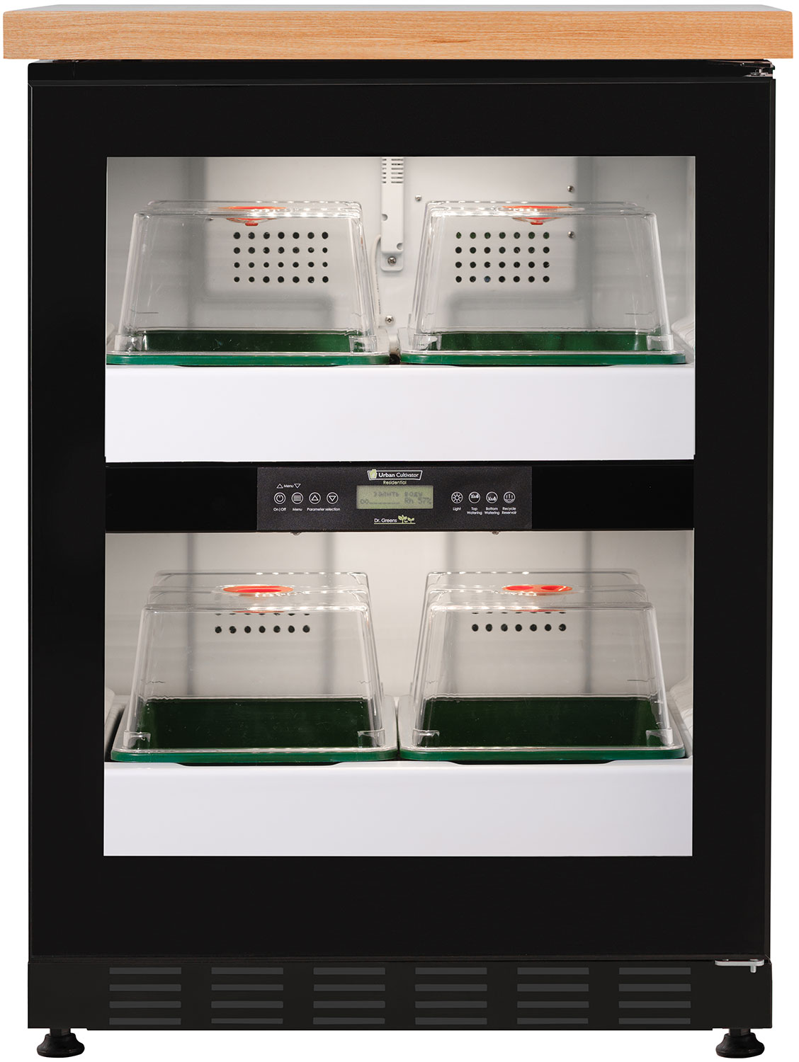 Шкаф для выращивания микрозелени Urban Cultivator Dr.Greens Residential-1, черный (9003S)