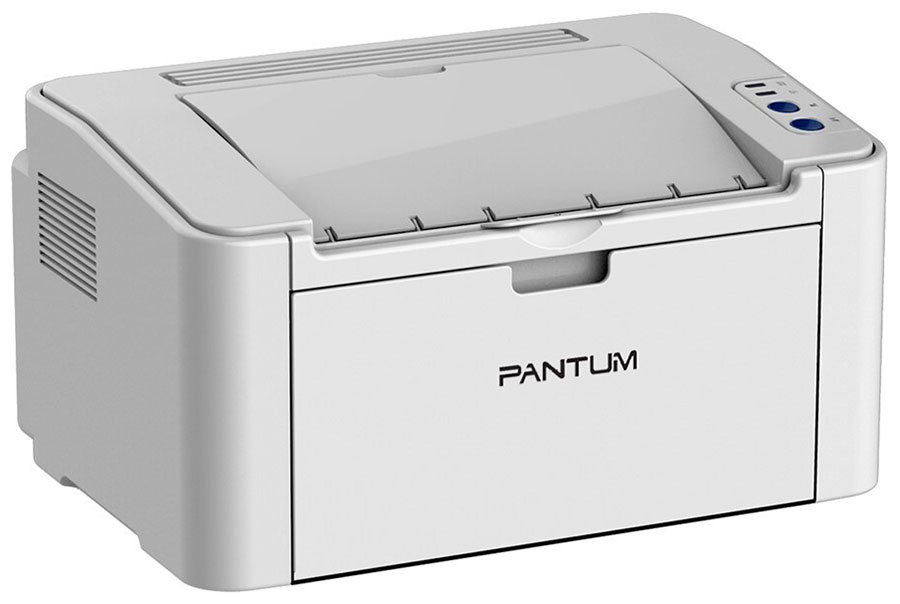 Принтер лазерный Pantum P2518, белый