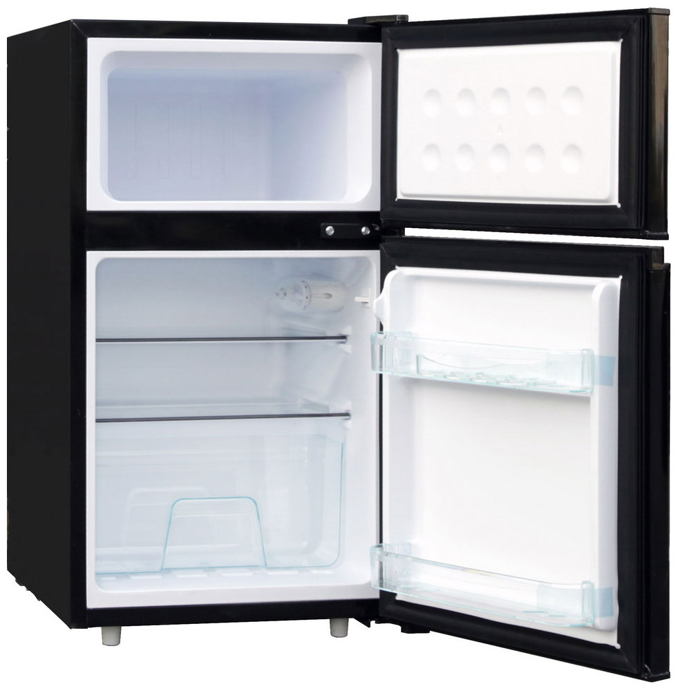 Двухкамерный холодильник Tesler RCT-100 black