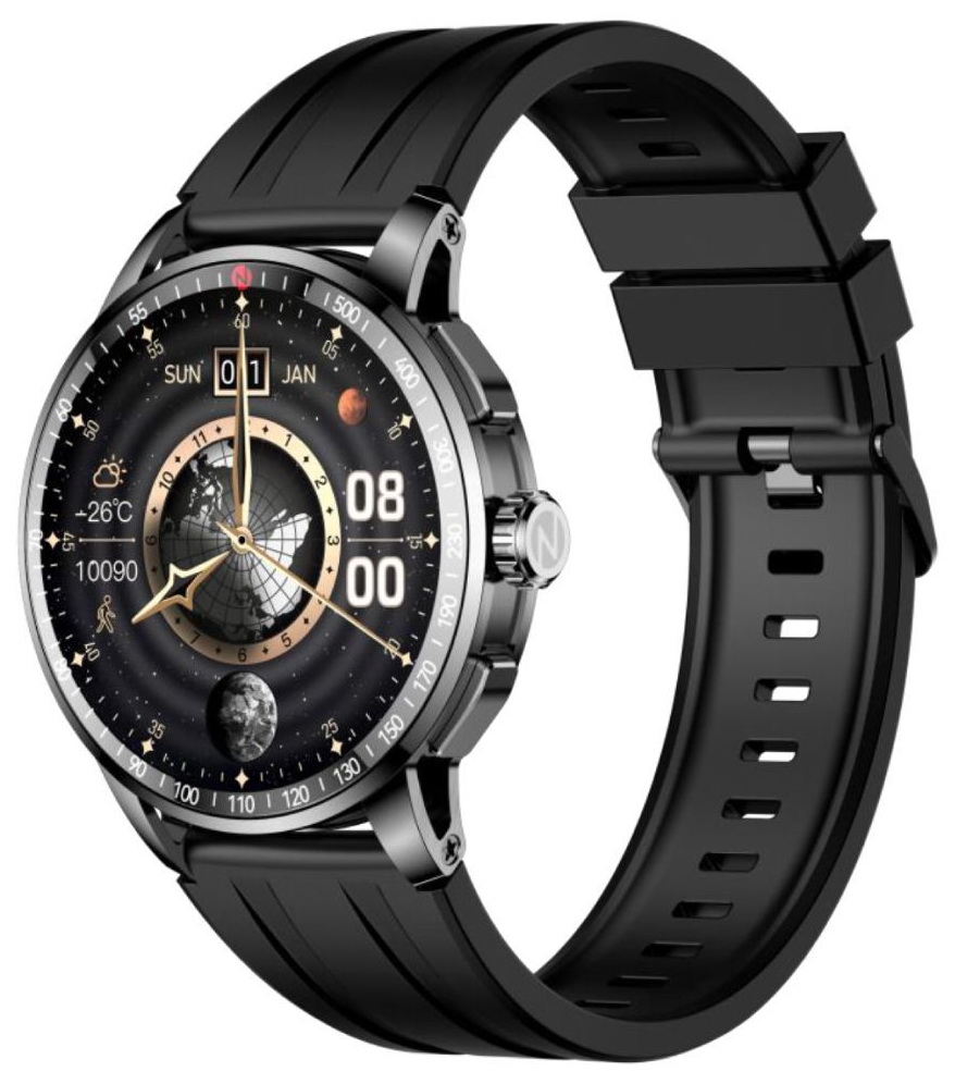 Умные часы Itel ISW-N8 Meteorite Grey Silicone Strap