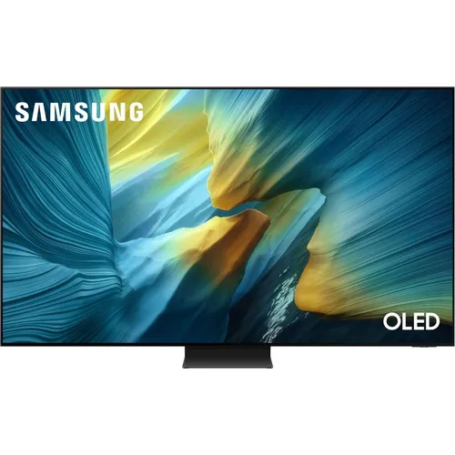 65" Телевизор Samsung QE65S95FAUXRU OLED, 4K Ultra HD, СМАРТ ТВ, Tizen OS, черный графит