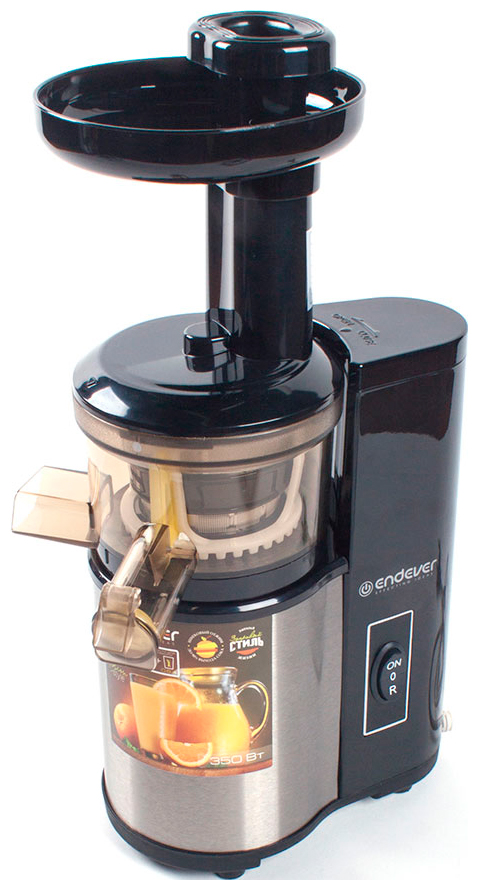 Соковыжималка Endever Sigma 95, стальной/черный