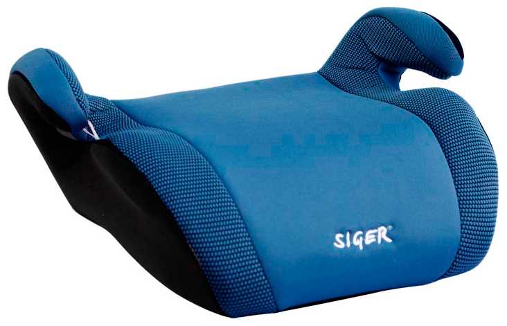Автокресло Siger Мякиш Плюс синий, 22-36 кг