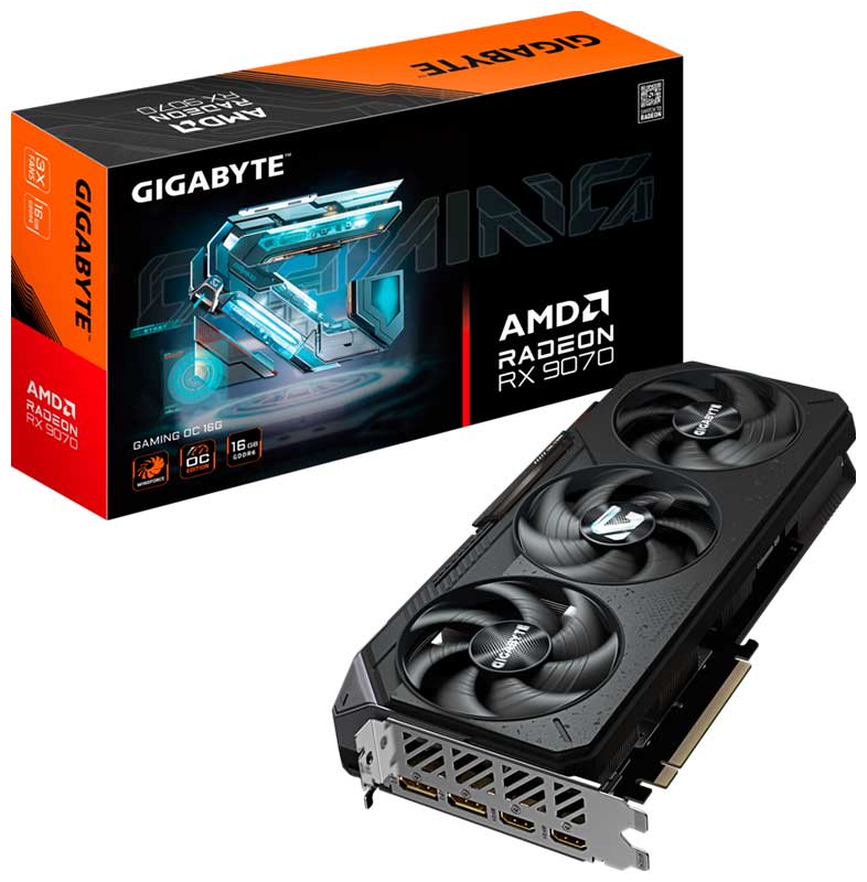 Видеокарта Gigabyte Radeon RX 9070 GAMING OC (GV-R9070GAMING OC-16GD)