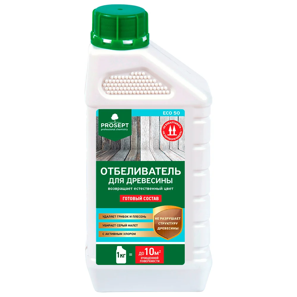 Отбеливатель для древесины PROSEPT ECO 50 012-1