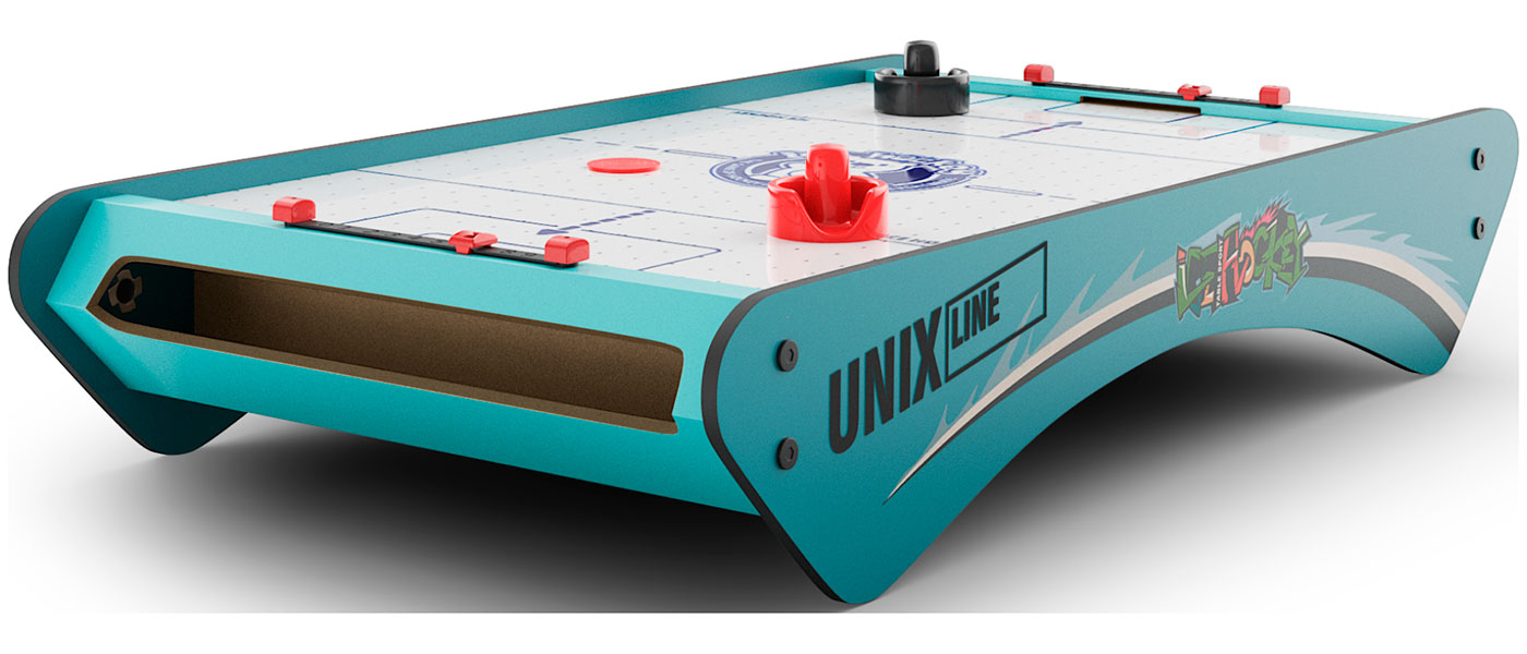Игровой стол Unix Line Мини Аэрохоккей, настольный (73х40 cм)