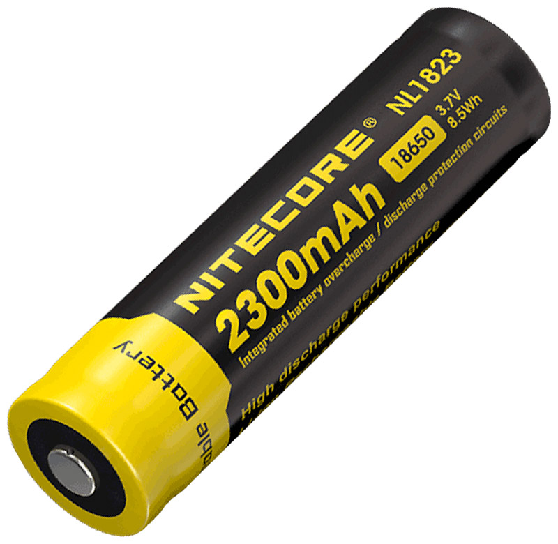 Аккумулятор Nitecore NL1823 18650 Li 3.7v 2300mA