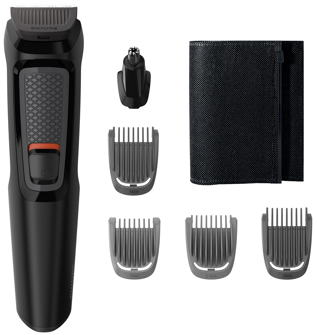 Мультитриммер 6 в 1 для лица Philips MG3710/15 черный