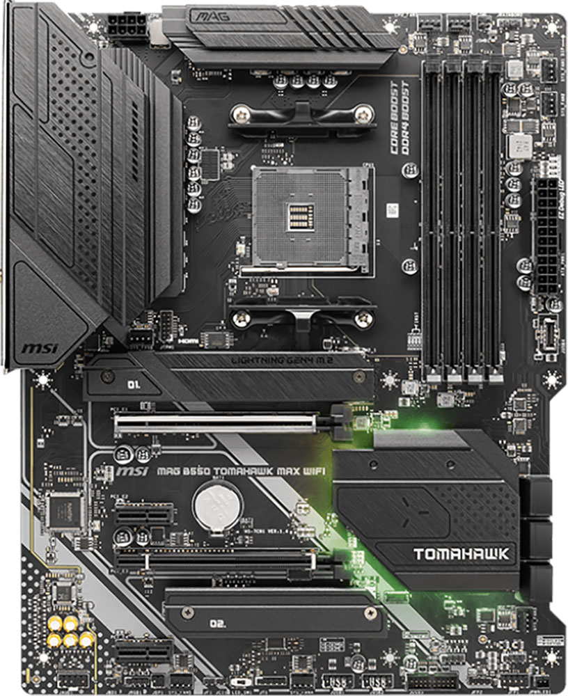 Материнская плата MSI MAG B550 TOMAHAWK MAX WIFI (AM4, ATX)