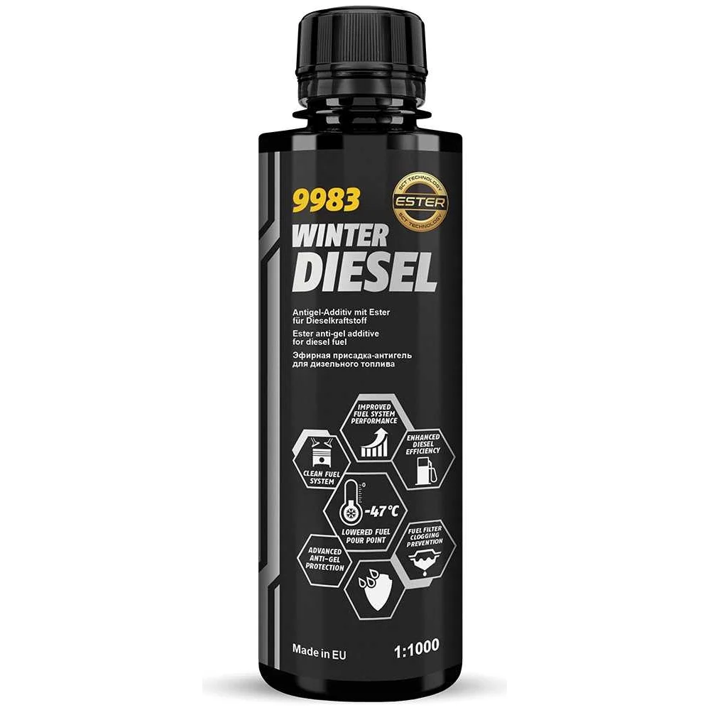 Зимний антигель дизельного топлива MANNOL WINTER DIESEL 2127
