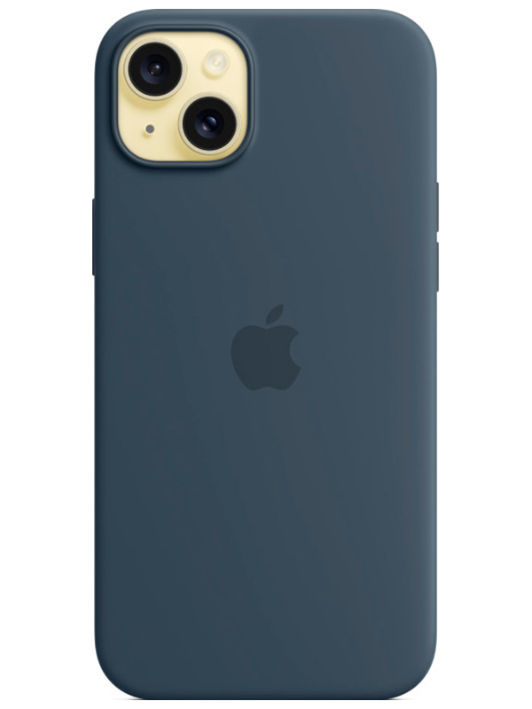 Чехол с магнитным покрытием Type Gorilla Premium, Magnetic, iPhone15, Dark Blue, Leather (BL-T52-iP15-LTR-DBL)