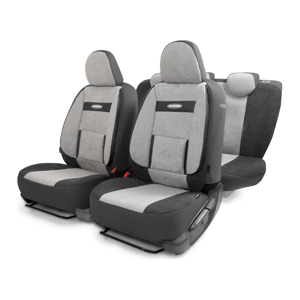Авточехлы AUTOPROFI Comfort COM-1105 BK/D.GY