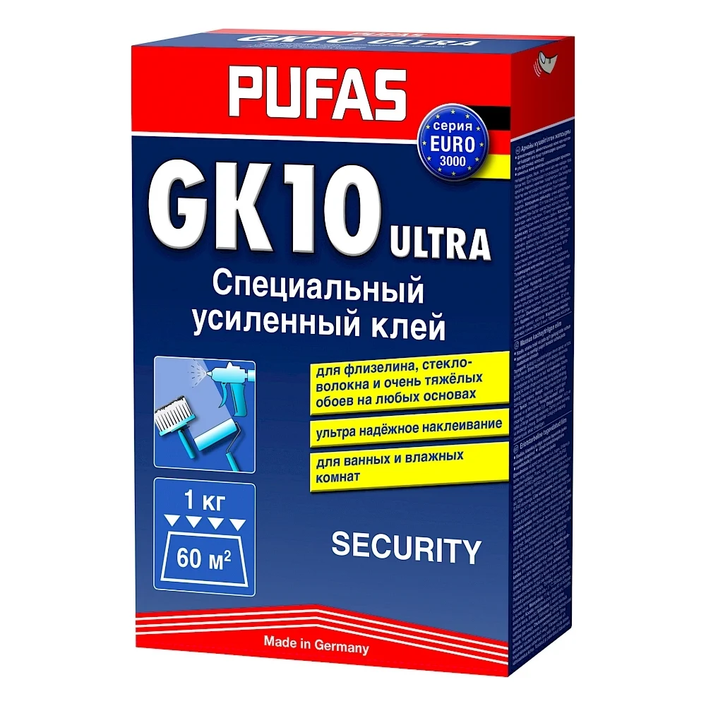 Усиленный специальный клей Pufas SECURITY GK10 020912000