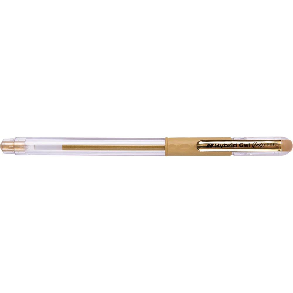 Гелевая ручка Pentel Hybrid gel Grip Metallic K118-X 670065