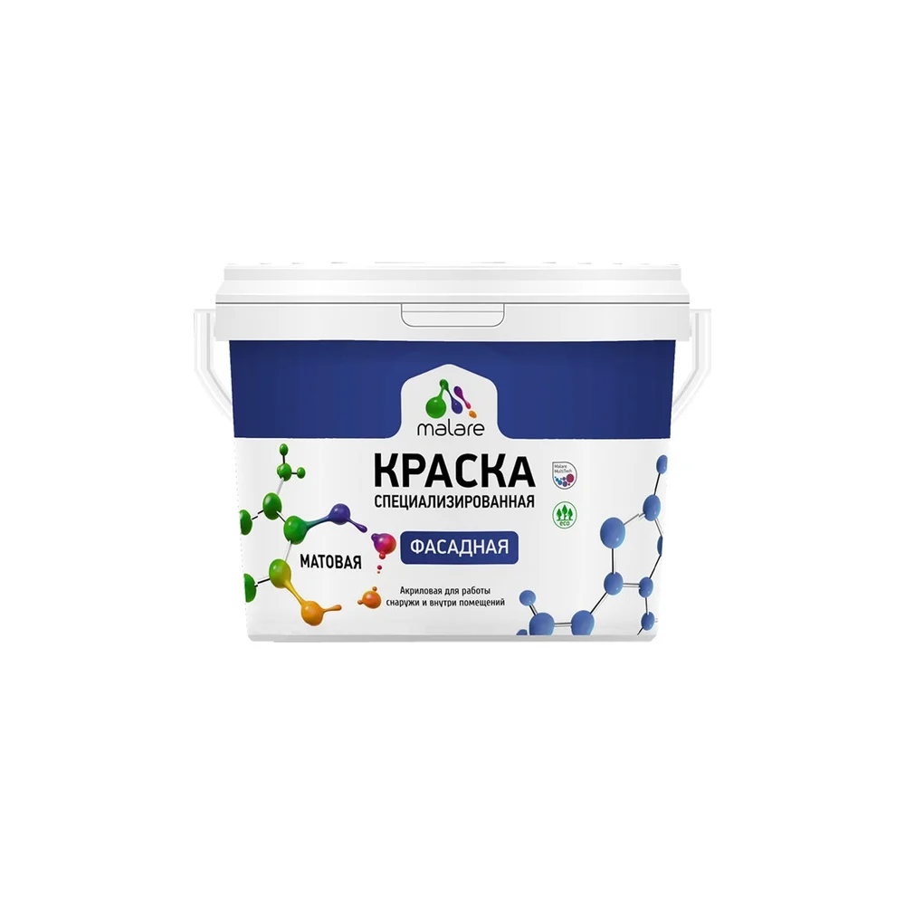 Фасадная краска MALARE Professional 2036771564272