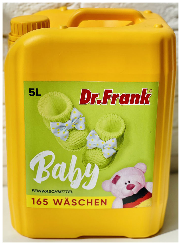 Гель-концентрат для стирки гипоаллергенный Dr.Frank Baby 5 л. KID 004