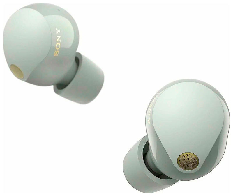 Беспроводные вставные наушники  Sony WF-1000XM5, серебристые