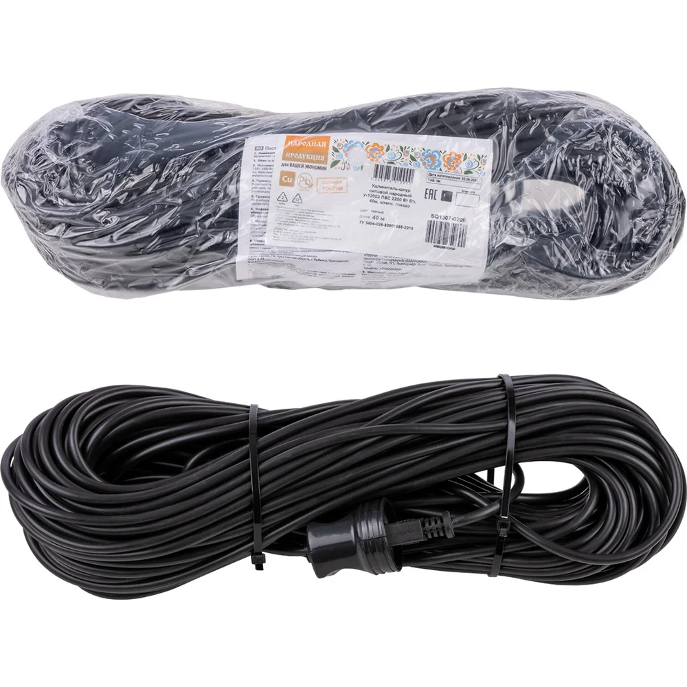 Силовой удлинитель-шнур TDM ELECTRIC народный SQ1307-0209