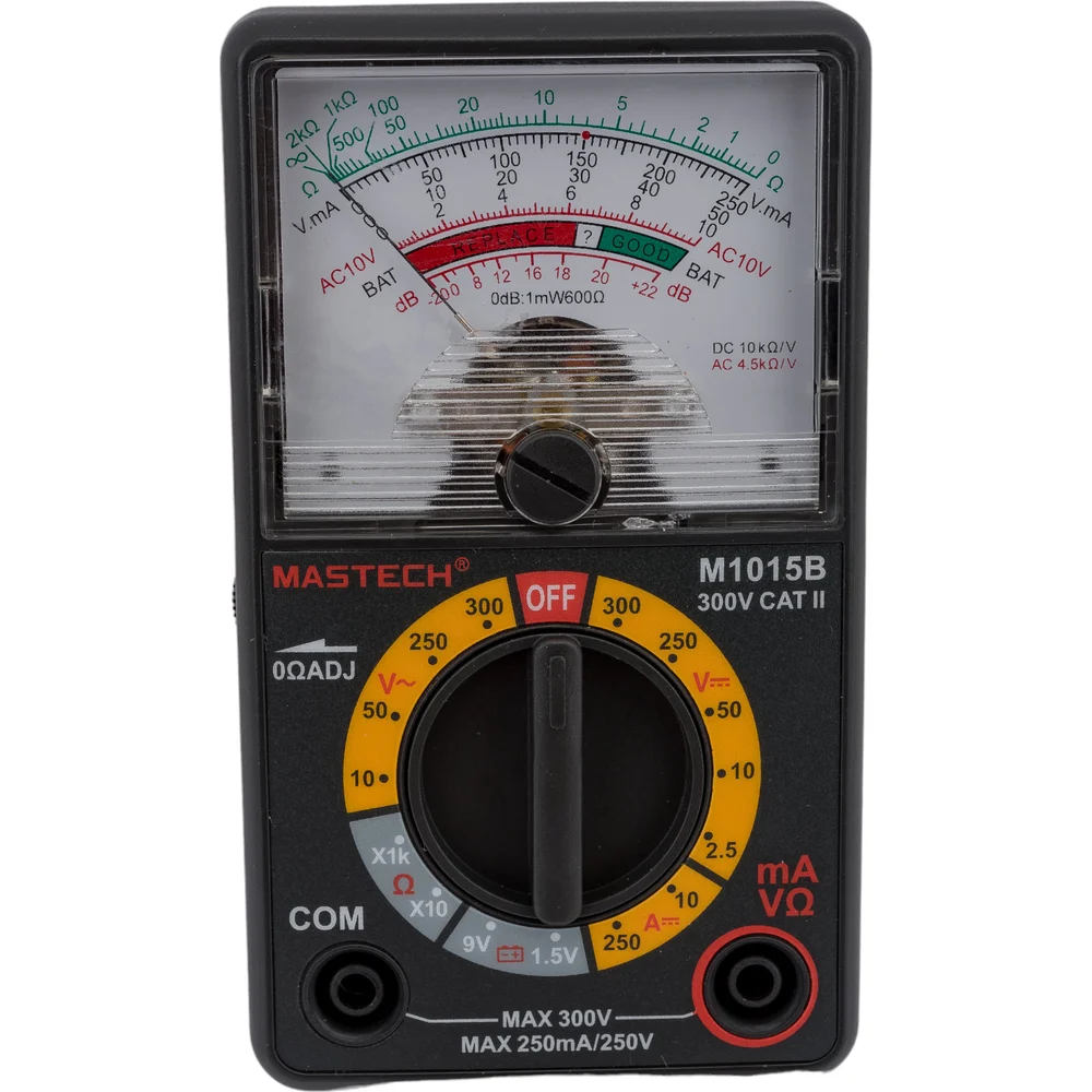 Стрелочный мультиметр Mastech M1015B 00-00000747
