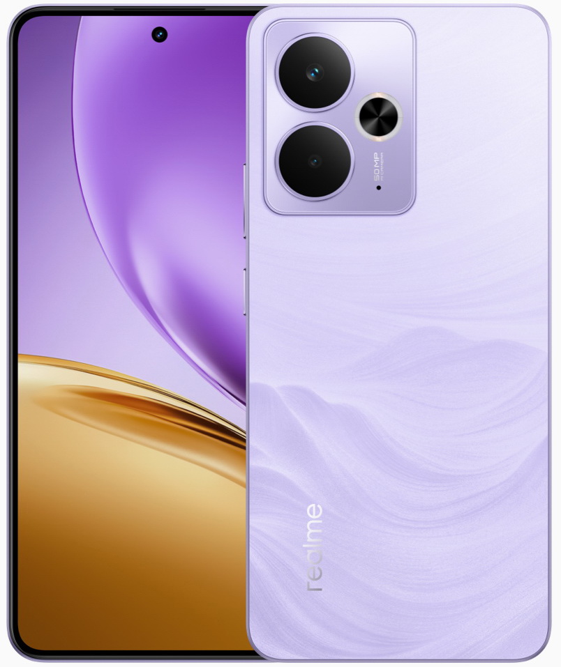 Смартфон Realme 14T 5G RMX5078 12+256 ГБ фиолетовый