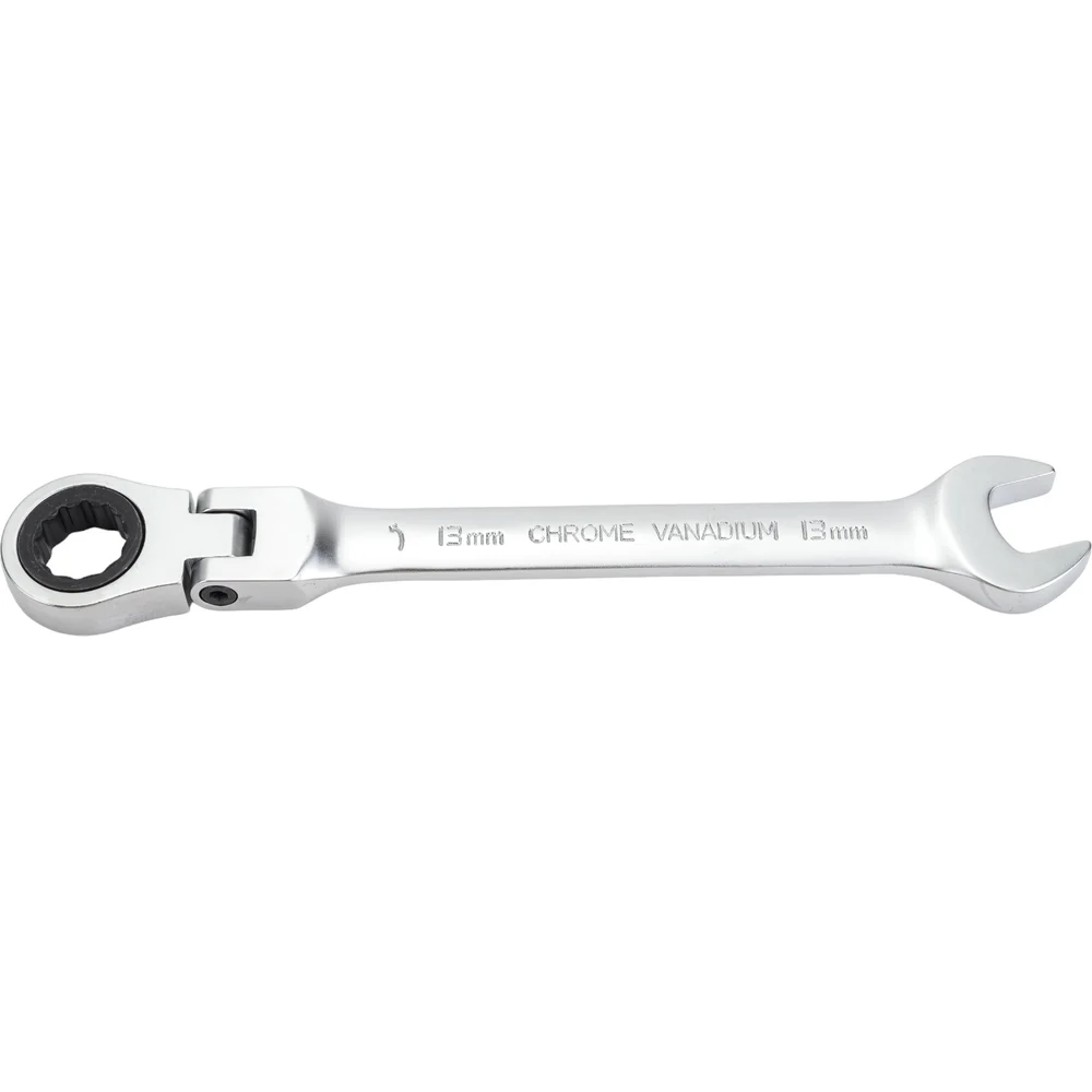 Комбинированный трещоточный карданный гаечный ключ THORVIK CFRW13 53480