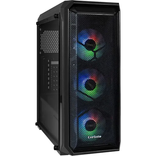 Корпус ATX EXEGATE i3 Neo, Midi-Tower, без БП, черный [ex289023rus]