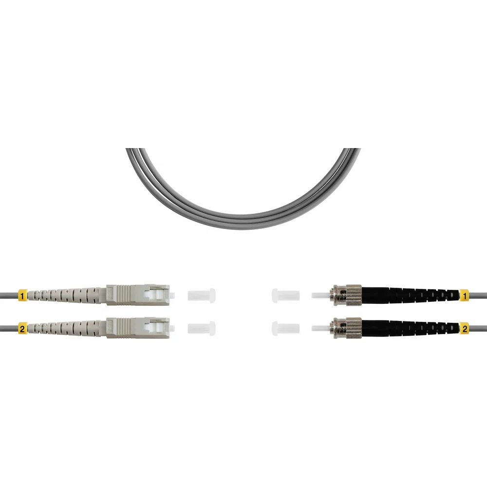 Дуплексный оптический патч-корд TopLan DPC-TOP-OM1-FC/P-ST/P-4.0