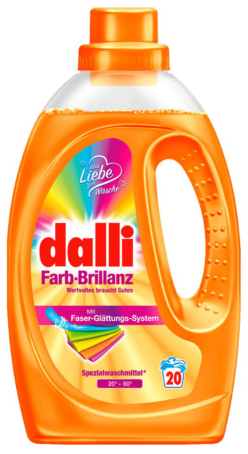 Гель-концентрат для стирки цветного белья Dalli Farb Brillianz 1,1 л. 524280