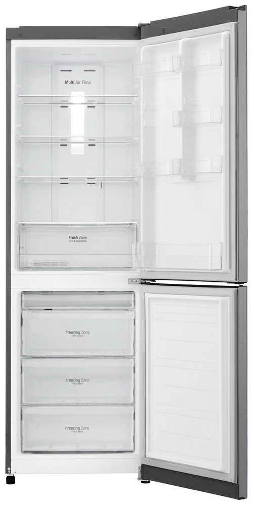 Двухкамерный холодильник LG GA-B 419 SLGL графит