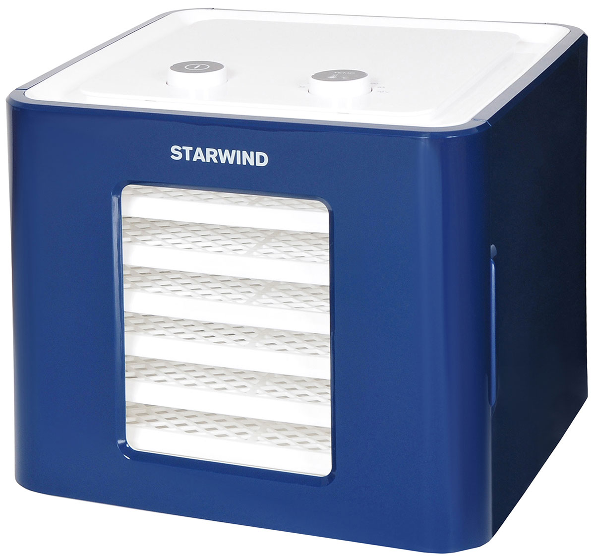 Сушилка для овощей и фруктов Starwind SFD6431 400Вт синий