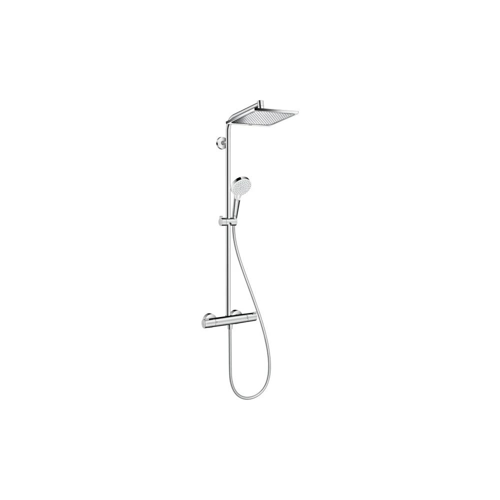 Душевая система Hansgrohe Crometta E 240 1jet Showerpipe 27271000 00000048373