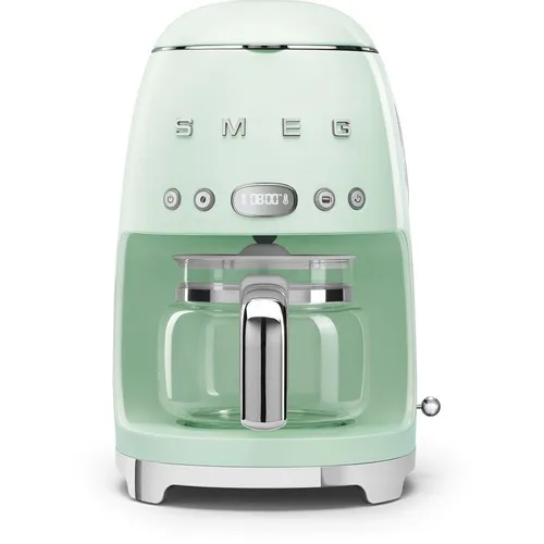 Кофеварка SMEG DCF02PGEU, капельная, зеленый /серебристый
