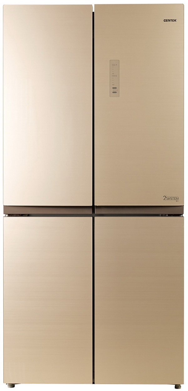 Многокамерный холодильник Centek CT-1756 NF Beige Glass