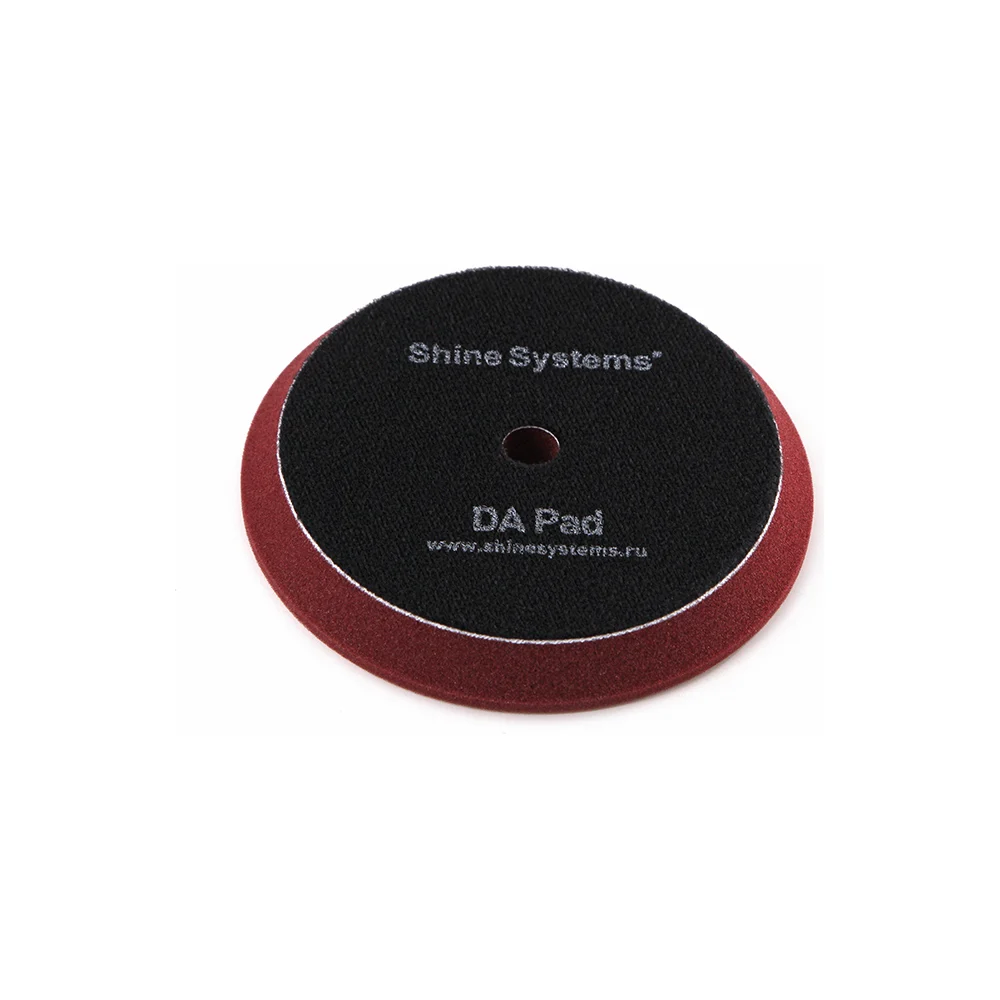 Полутвердый полировальный круг Shine systems DA Foam Pad Maroon SS559