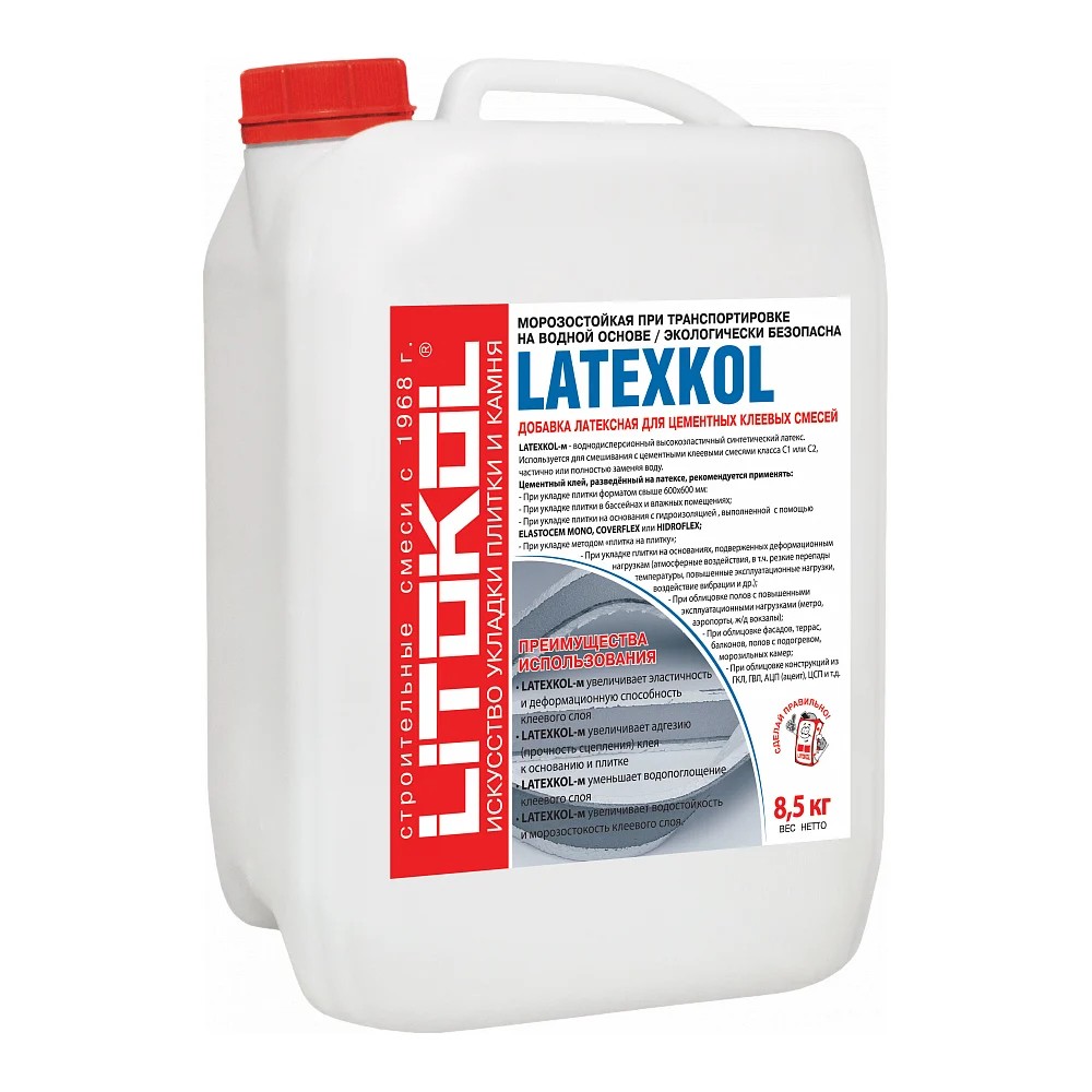 Латексная добавка для клеев LITOKOL LATEXKol-м 112010005