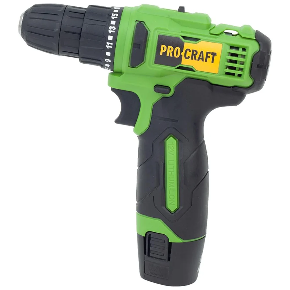 Аккумуляторный шуруповерт PROCRAFT Universal PA-12Li COMPACT PA12C