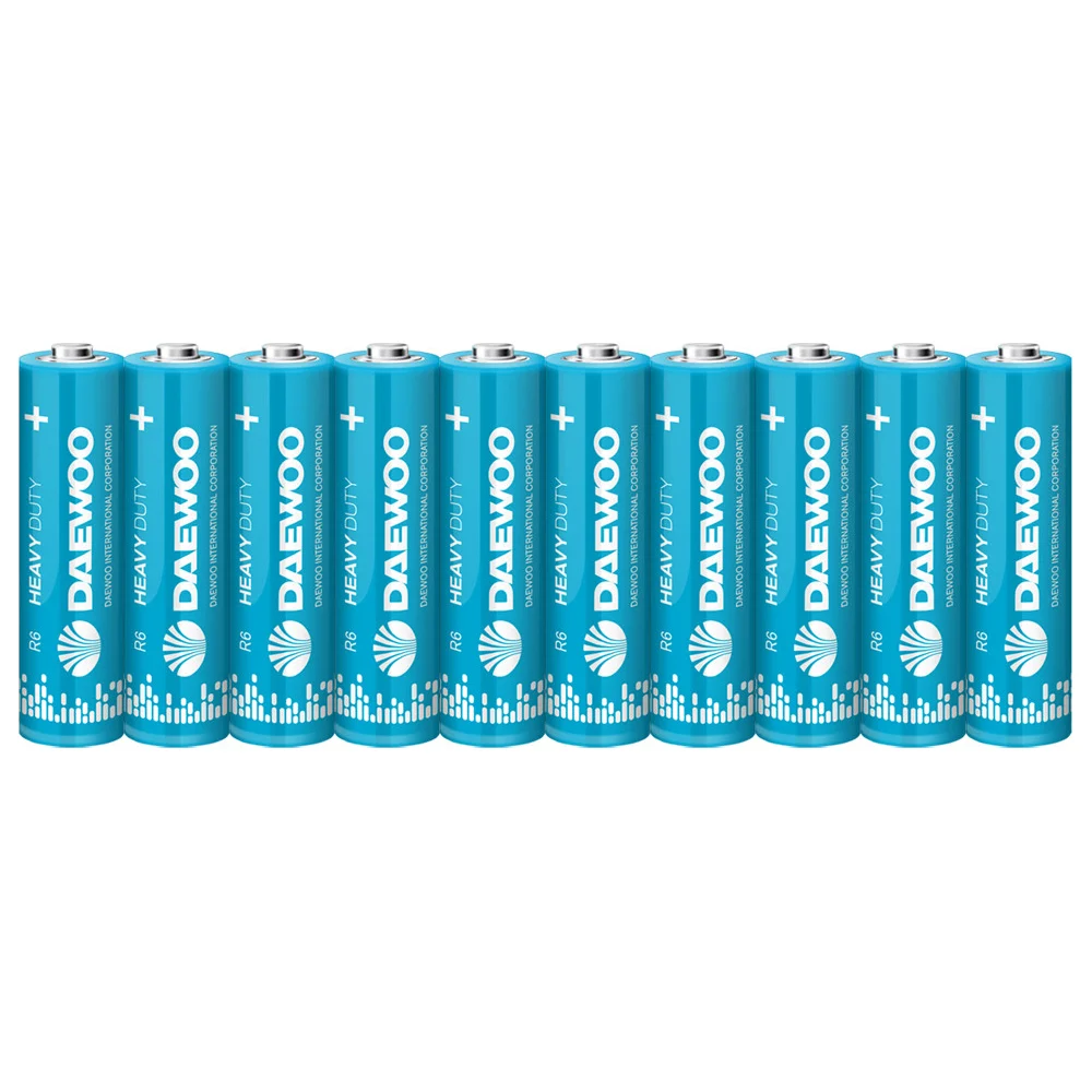 Солевая батарейка DAEWOO R 6 Heavy Duty Shrink-10 5042131