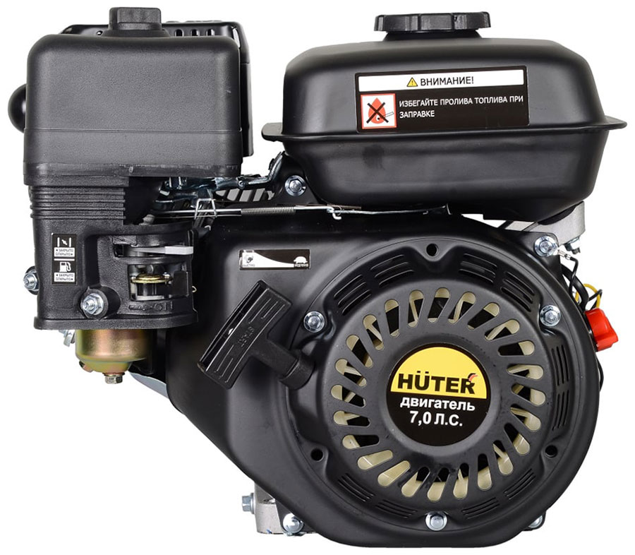 Двигатель Huter бензиновый GE-170F-19 70/15/1