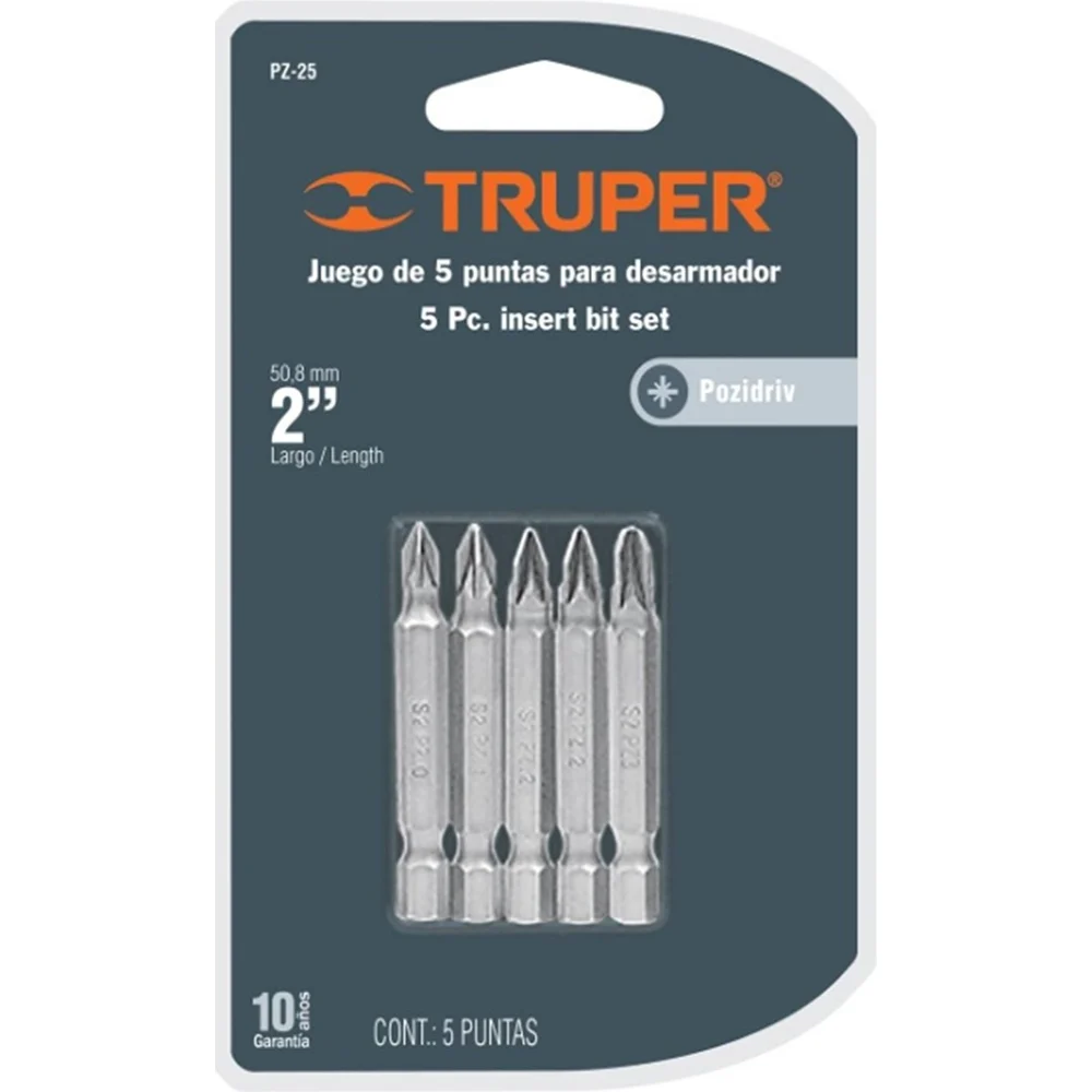 Набор бит Truper РZ-25 17799