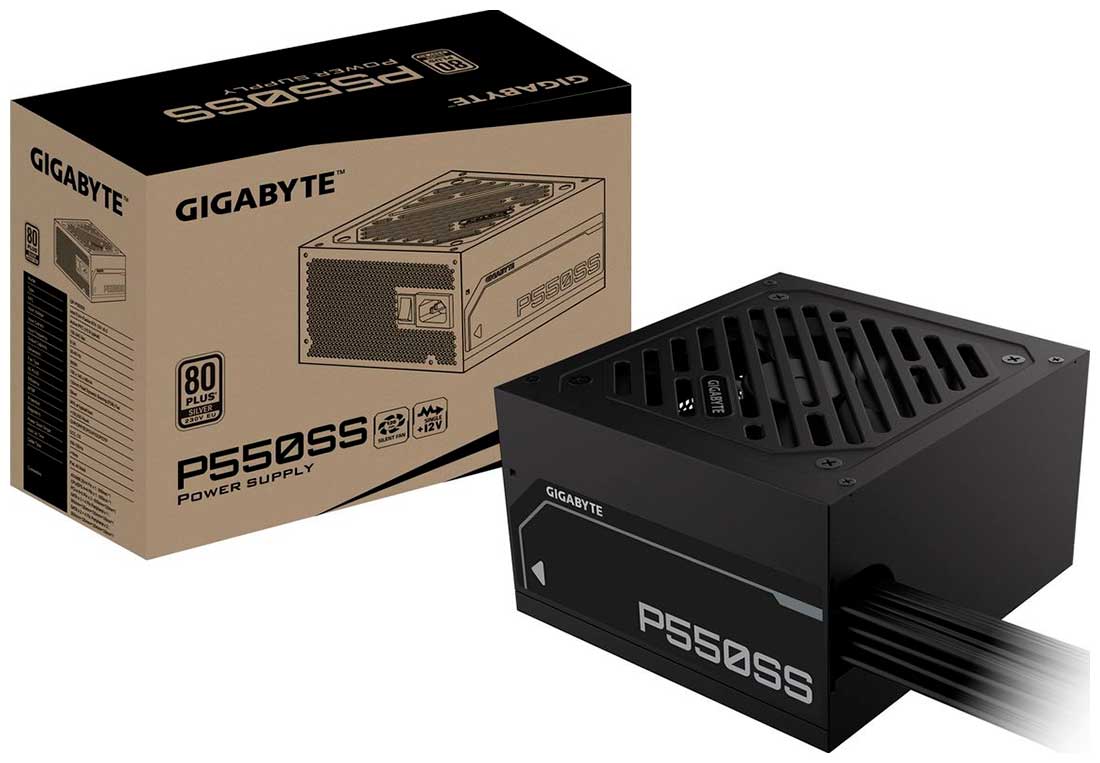 Блок питания Gigabyte P550SS 550W SILVER (GP-P550SS)